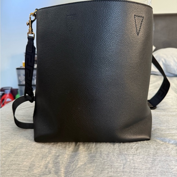 NWT Versace Black Leather Medusa Head Bag - Picture 3 of 12